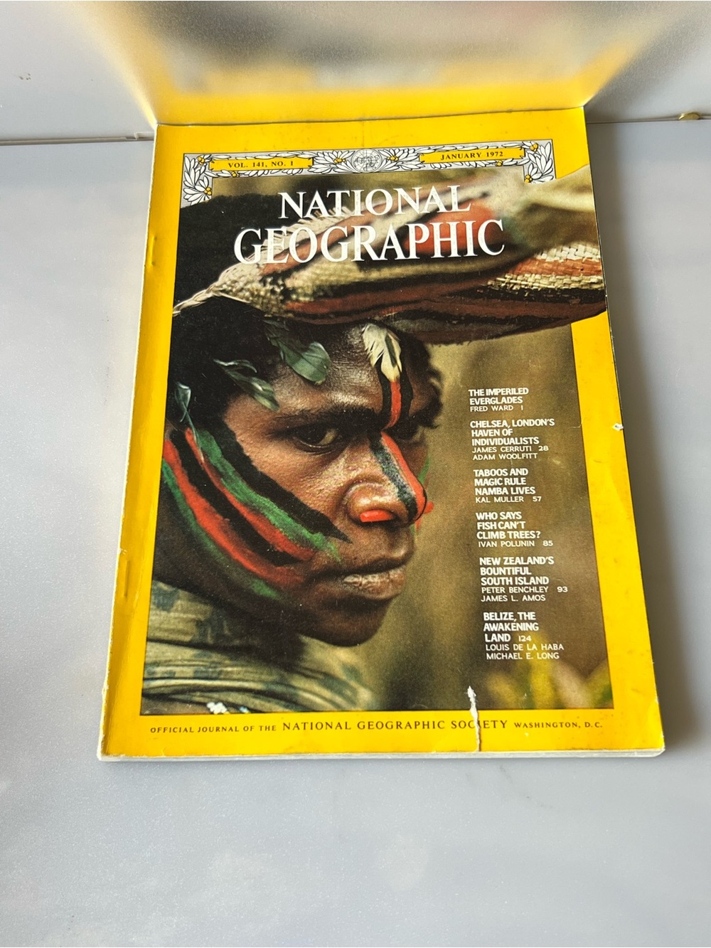 National Geographic Magazine from January 1972